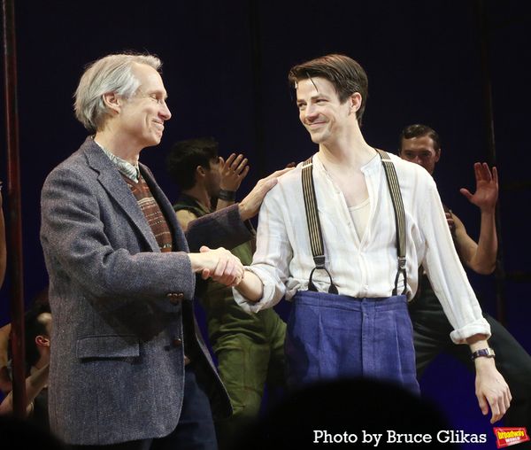 Gregg Edelman and Grant Gustin Photo