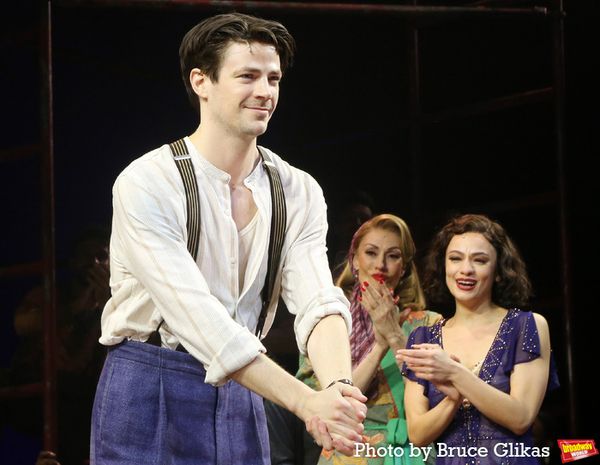 Grant Gustin, Sara Gettelfinger and Isabelle McCalla Photo