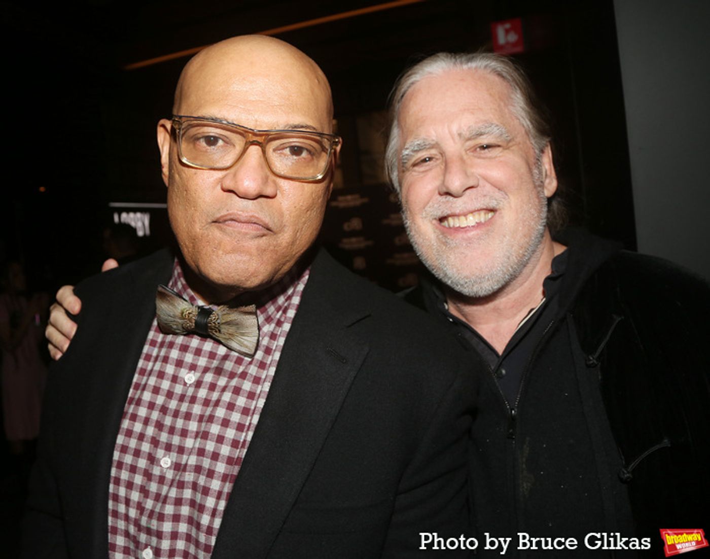 Photos: Laurence Fishburne Celebrates Opening Night of LIKE THEY DO IN THE MOVIES  Image