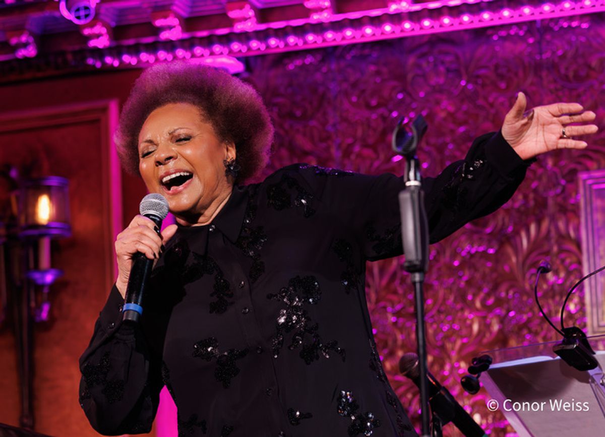 Leslie Uggams. Photo credit: Conor Weiss at 