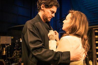 OPENING NIGHT. Benjamin Walker (Maurice) and Sheridan Smith (Myrtle). Photo Jan Versw Photo