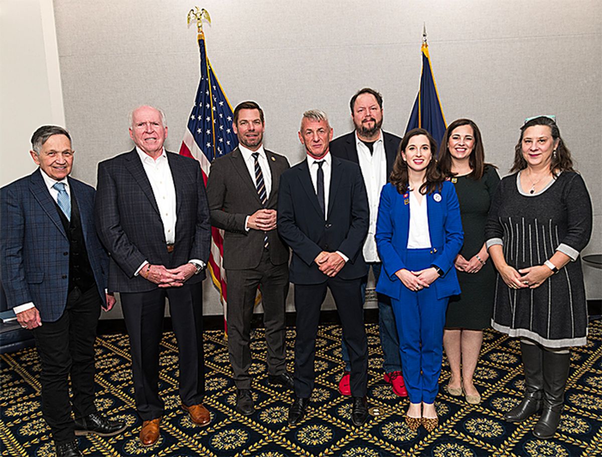 Dennis Kucinich, John Brennan, Eric Swalwell, Sean Penn, Mark Maxey, Emily Wilkins, at 