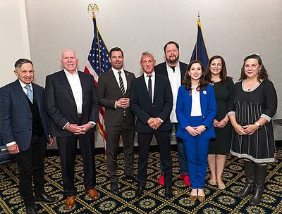 Dennis Kucinich, John Brennan, Eric Swalwell, Sean Penn, Mark Maxey, Emily Wilkins, Photo