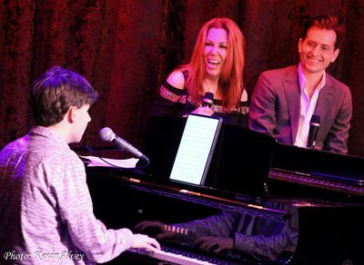 Josh Turchin, Victoria Shaw, Peter Cincotti Photo