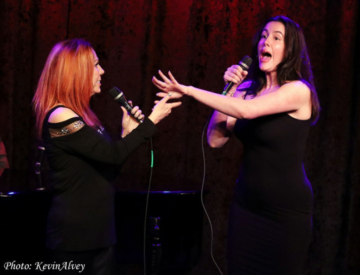 Victoria Shaw, Ava Locknar at 