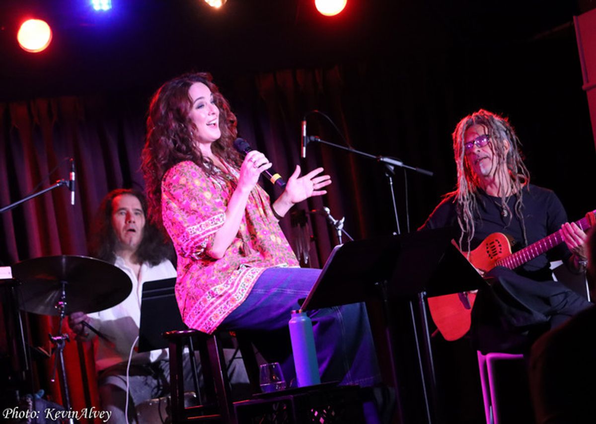 Thierry Arpino, Melissa Errico, JC Maillard at Photos: Melissa Errico Greenroom 42 'An Acoustic Evening with Sondheim & Melissa'