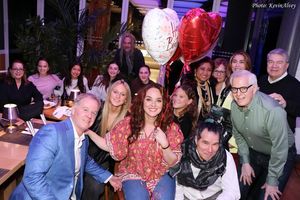 Melissa Errico, Family & Friends Birthday celebration Photo