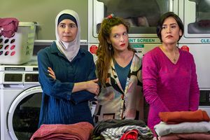 Haneen Arafat Murphy, Michelle Feza Kuchuk, Maria Peyramaure Photo