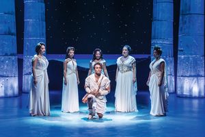 Benet Monteiro and (L to R) Uzoh, Venolia Manale, Shekinah Mcfarlane, Chasity Crisp and Leslie Beehann @ BroadwayWorld Benet Monteiro and (L to R) Uzoh, Venolia Manale, Shekinah Mcfarlane, Chasity Crisp a Photo