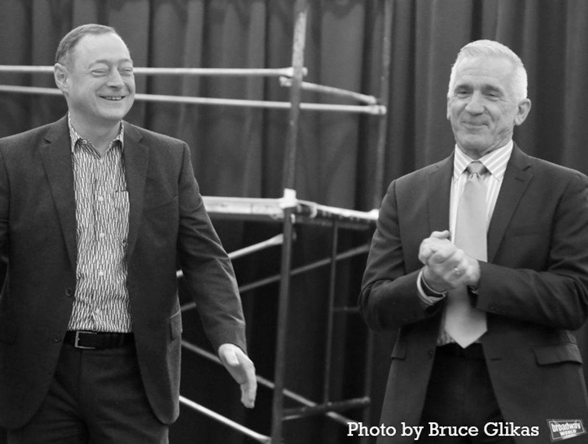 Paper Mill Playhouse Executive Director Mike Stotts and Paper Mill Playhouse Producing Artistic Director Mark S. Hoebee
 at 
