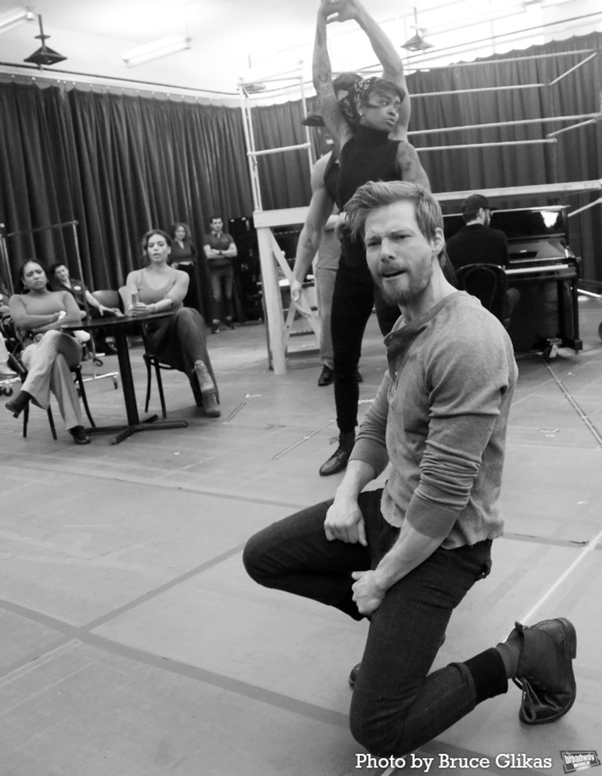 Liisi LaFontaine, Ciara Renee, Hunter Parrish and The Cast of 'Gun & Power' at 