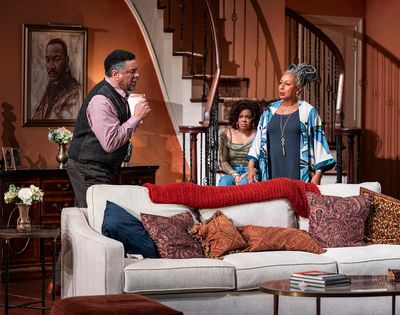 Harry Lennix, Ayanna Bria Bakari and Tamara Tunie  Photo