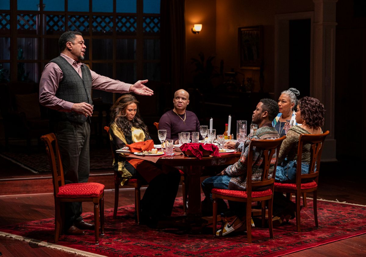 Harry Lennix, Alana Arenas, Glenn Davis, Tamara Tunie, Ayanna Bria Bakari and Jon Michael Hill  at 