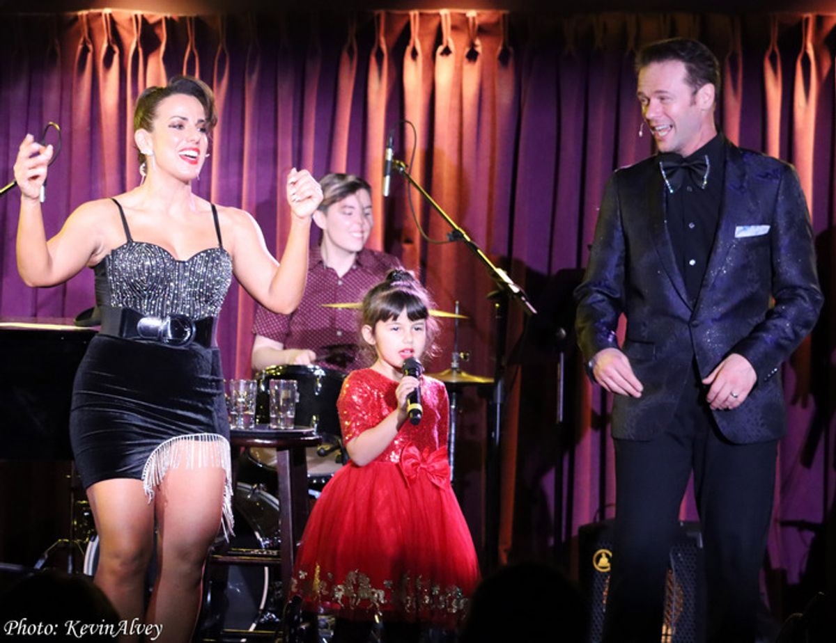 Desiree Davar, Zelia Dromard, Nicolas Dromard at 