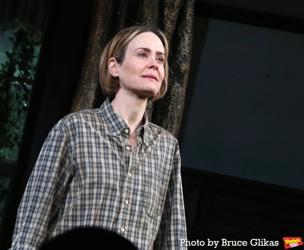 Sarah Paulson at Photos: Ella Beatty Takes First Bows in APPROPRIATE on Broadway