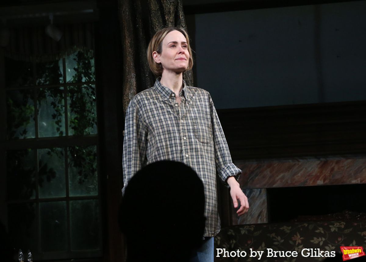Sarah Paulson at Photos: Ella Beatty Takes First Bows in APPROPRIATE on Broadway