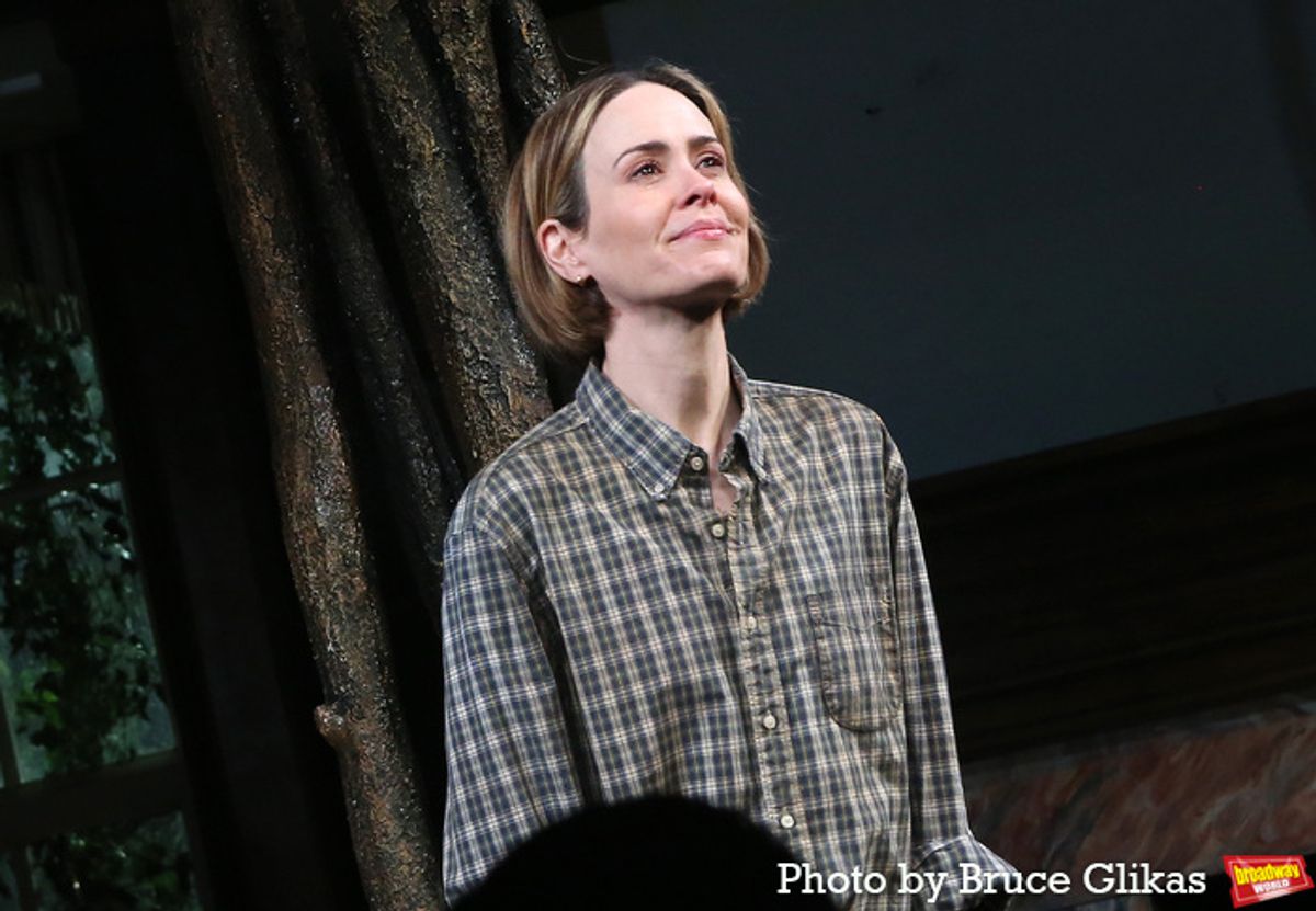 Sarah Paulson at Photos: Ella Beatty Takes First Bows in APPROPRIATE on Broadway