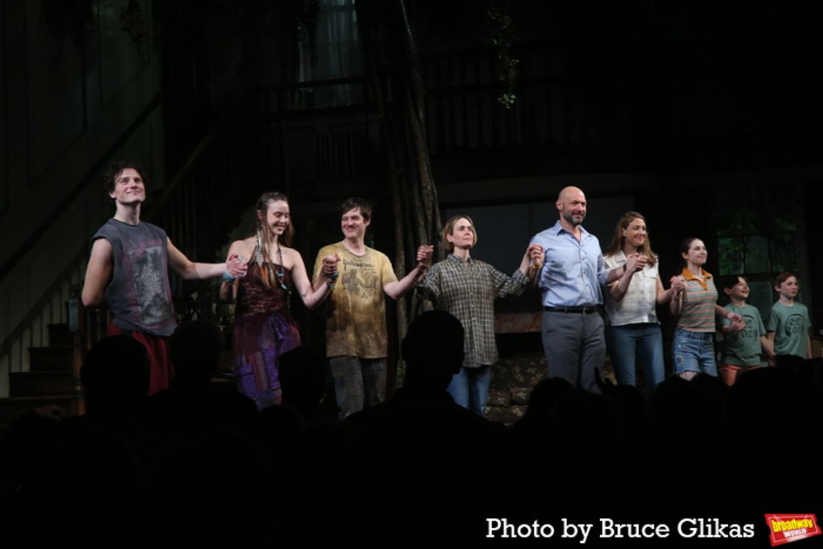 Graham Campbell, Ella Beatty, Michael Esper, Sarah Paulson, Corey Stoll, Natalie Gold, Alyssa Emily Marvin, Everett Sobers and Lincoln Cohen  at 