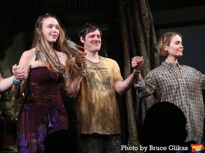 Ella Beatty, Michael Esper and Sarah Paulson Photo