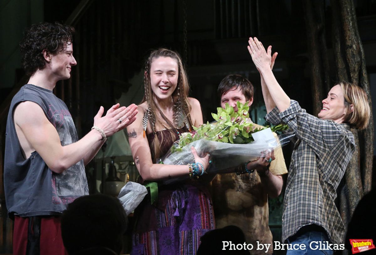 Graham Campbell, Ella Beatty, Michael Esper and Sarah Paulson at 