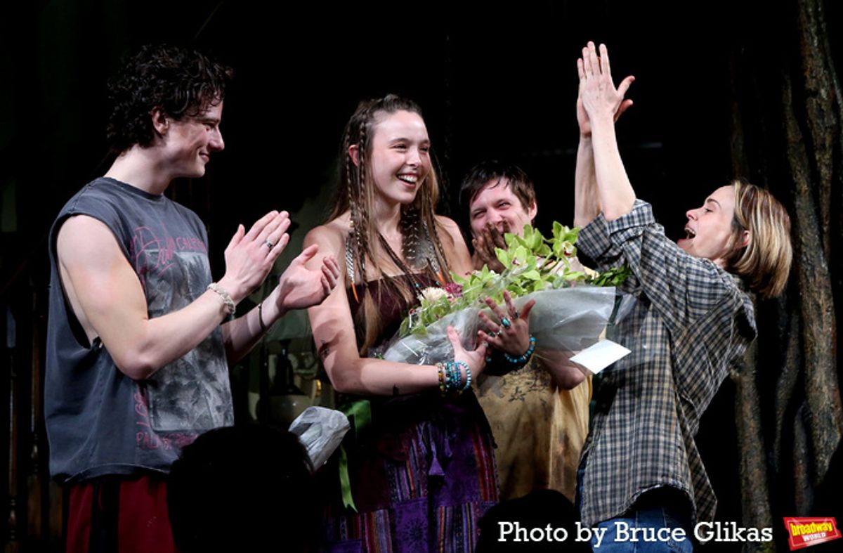 Graham Campbell, Ella Beatty, Michael Esper and Sarah Paulson at 