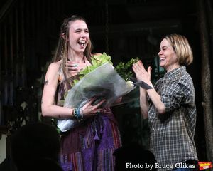 Ella Beatty and Sarah Paulson @ BroadwayWorld Ella Beatty and Sarah Paulson Photo