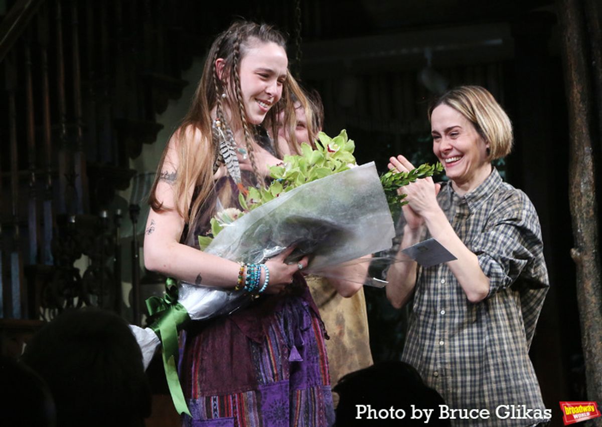 Ella Beatty and Sarah Paulson at 