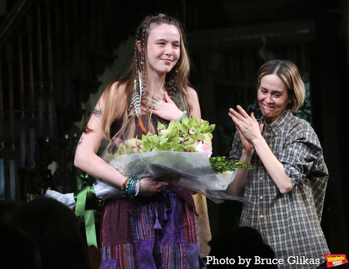 Ella Beatty and Sarah Paulson at 