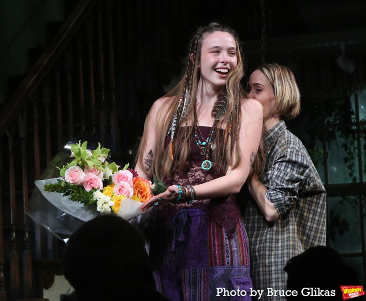 Ella Beatty and Sarah Paulson at 