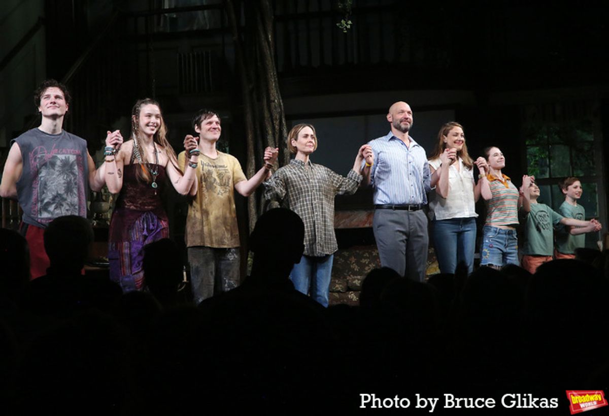Graham Campbell, Ella Beatty, Michael Esper, Sarah Paulson, Corey Stoll, Natalie Gold, Alyssa Emily Marvin, Everett Sobers and Lincoln Cohen  at 