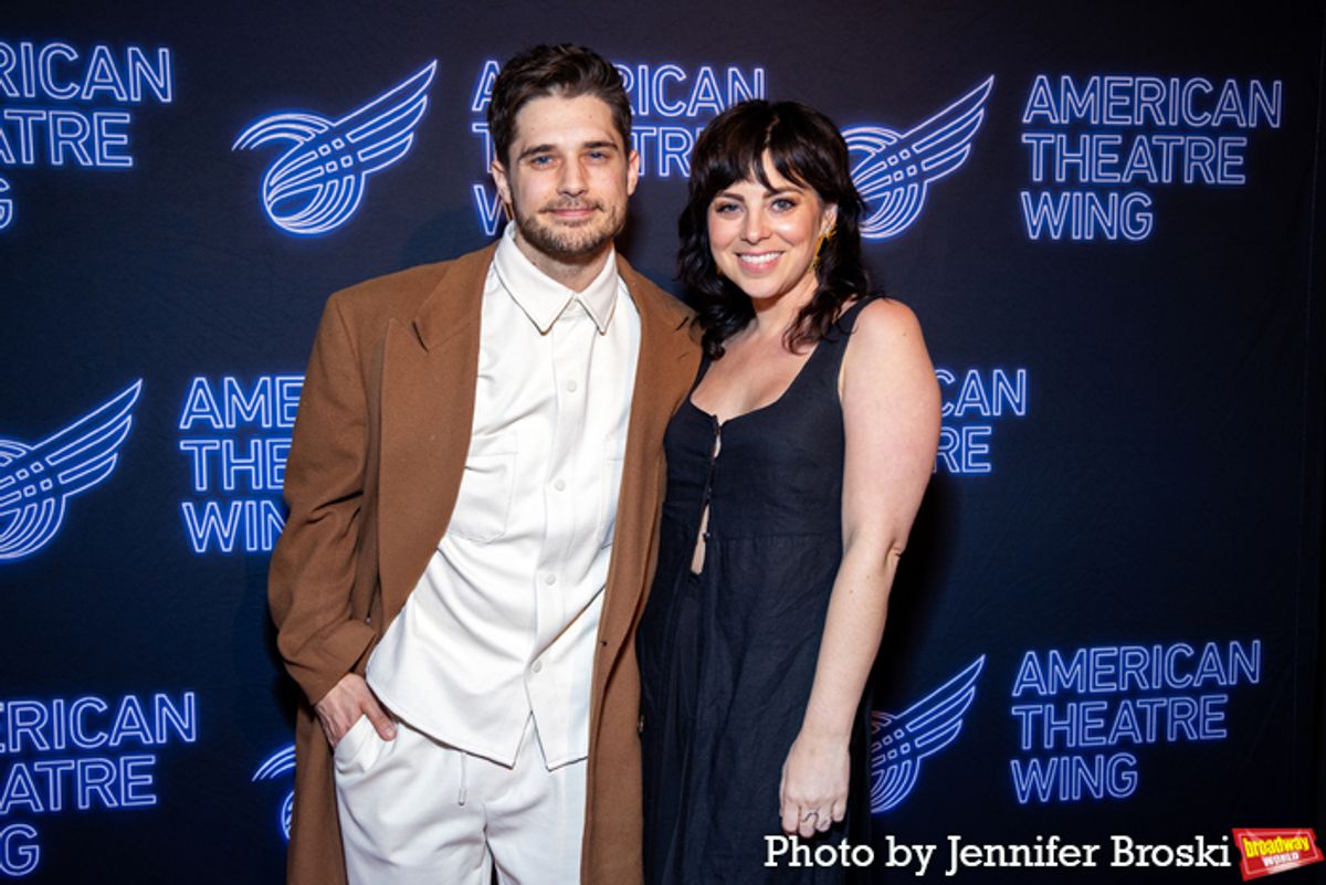 Andy Mientus, Krysta Rodriguez at 