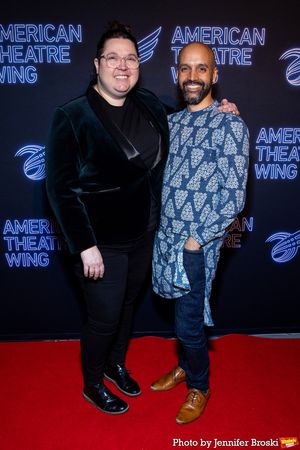 Laura Grill Jaye, Shayok Misha Chowdhury @ BroadwayWorld Laura Grill Jaye, Shayok Misha Chowdhury Photo