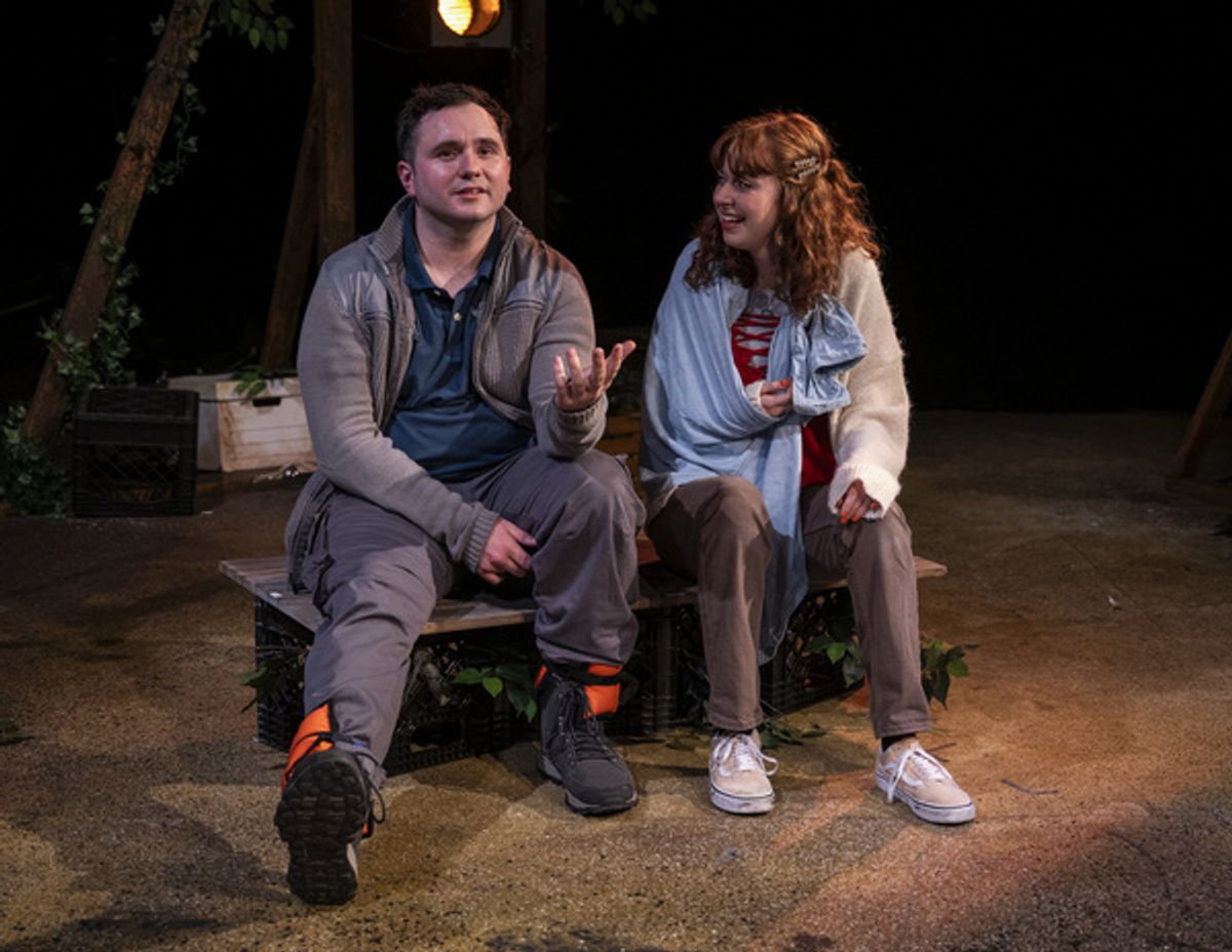 Ricki Romano and Leela Watts in The Siren Song of Stephen Jay Gould at 