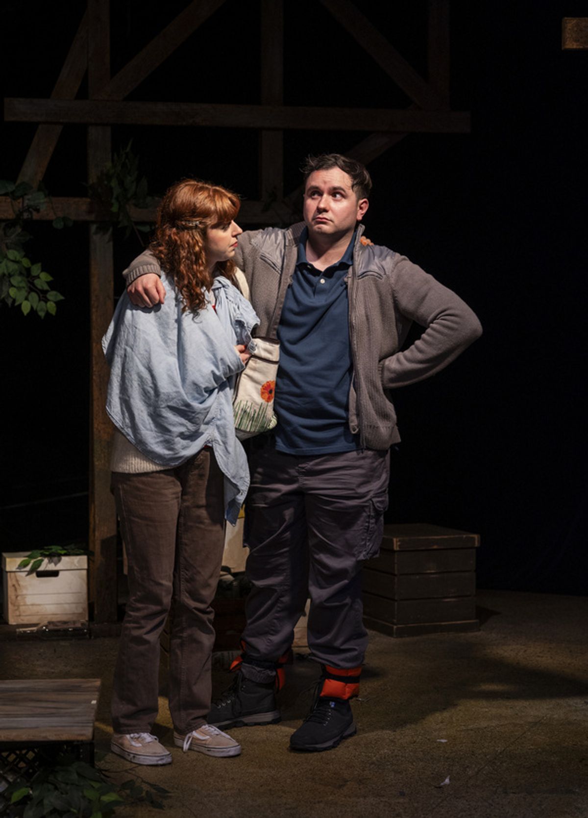 Leela Watts and Ricki Romano in The Siren Song of Stephen Jay Gould at 