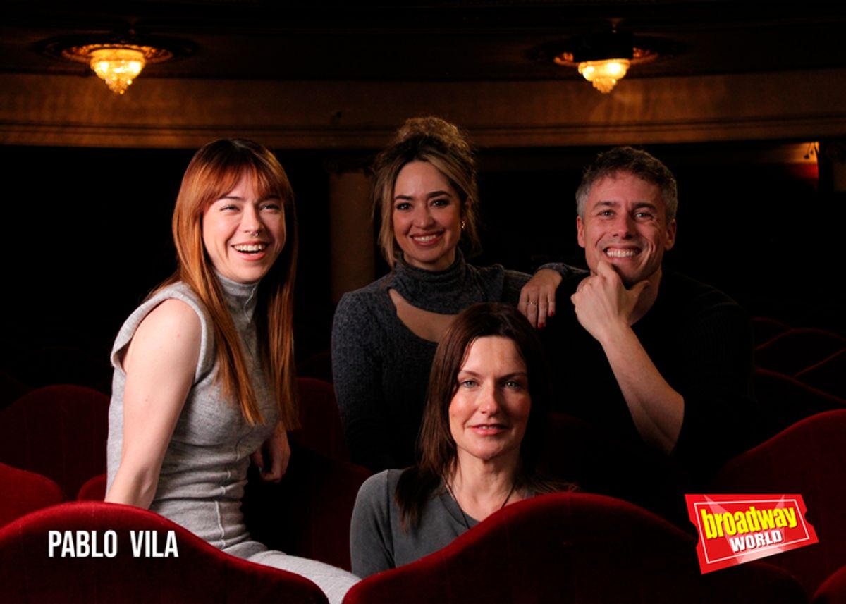 Lydia Fairén, Erika Bleda, Roger Berruezo y Silvia Luchetti at 