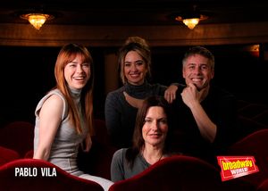 Lydia Fairén, Erika Bleda, Roger Berruezo y Silvia Luchetti Photo