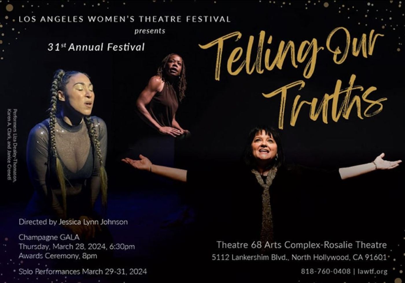 Interview: Jessica Lynn Johnson on Directing the 31st Annual LOS ANGELES WOMEN'S THEATRE FESTIVAL  Image