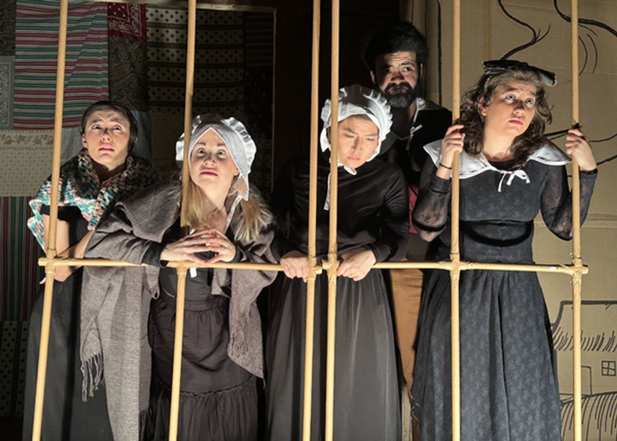 Jessie Cannizzaro, Jessica Mosher, Carolina Do, Aaron Parker Fouhey and Jordan Sison at 