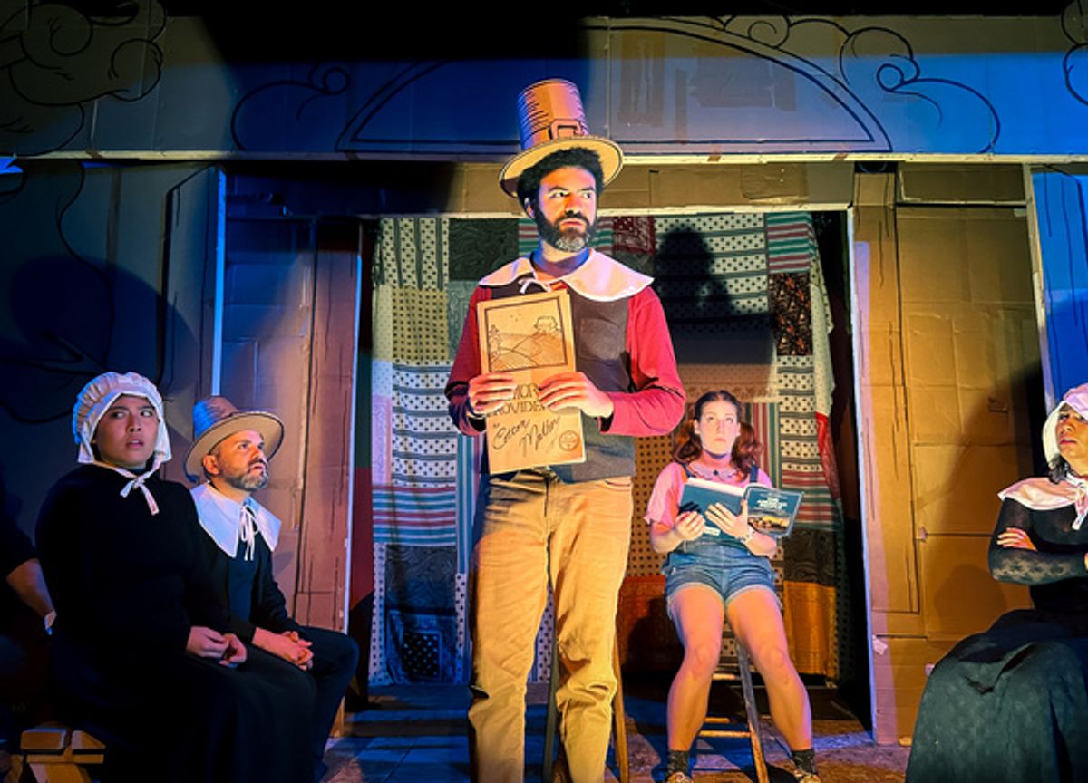 Carolina Do, Nick Carrillo, Aaron Parker Fouhey, Andy Miller and Jordan Sison at 