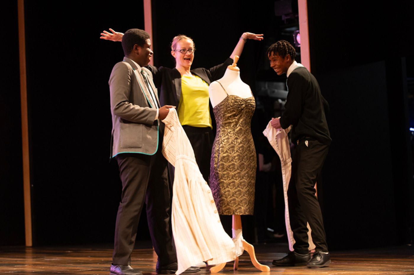 Photos: Students From 30 Schools Attend Workshop at TINA - The Tina Turner Musical  Image