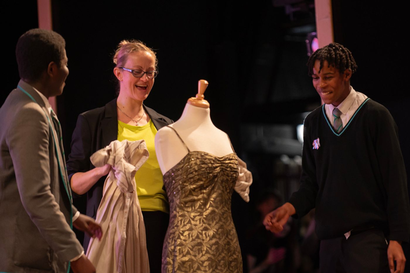 Photos: Students From 30 Schools Attend Workshop at TINA - The Tina Turner Musical  Image