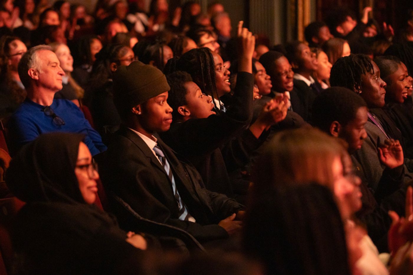 Photos: Students From 30 Schools Attend Workshop at TINA - The Tina Turner Musical  Image