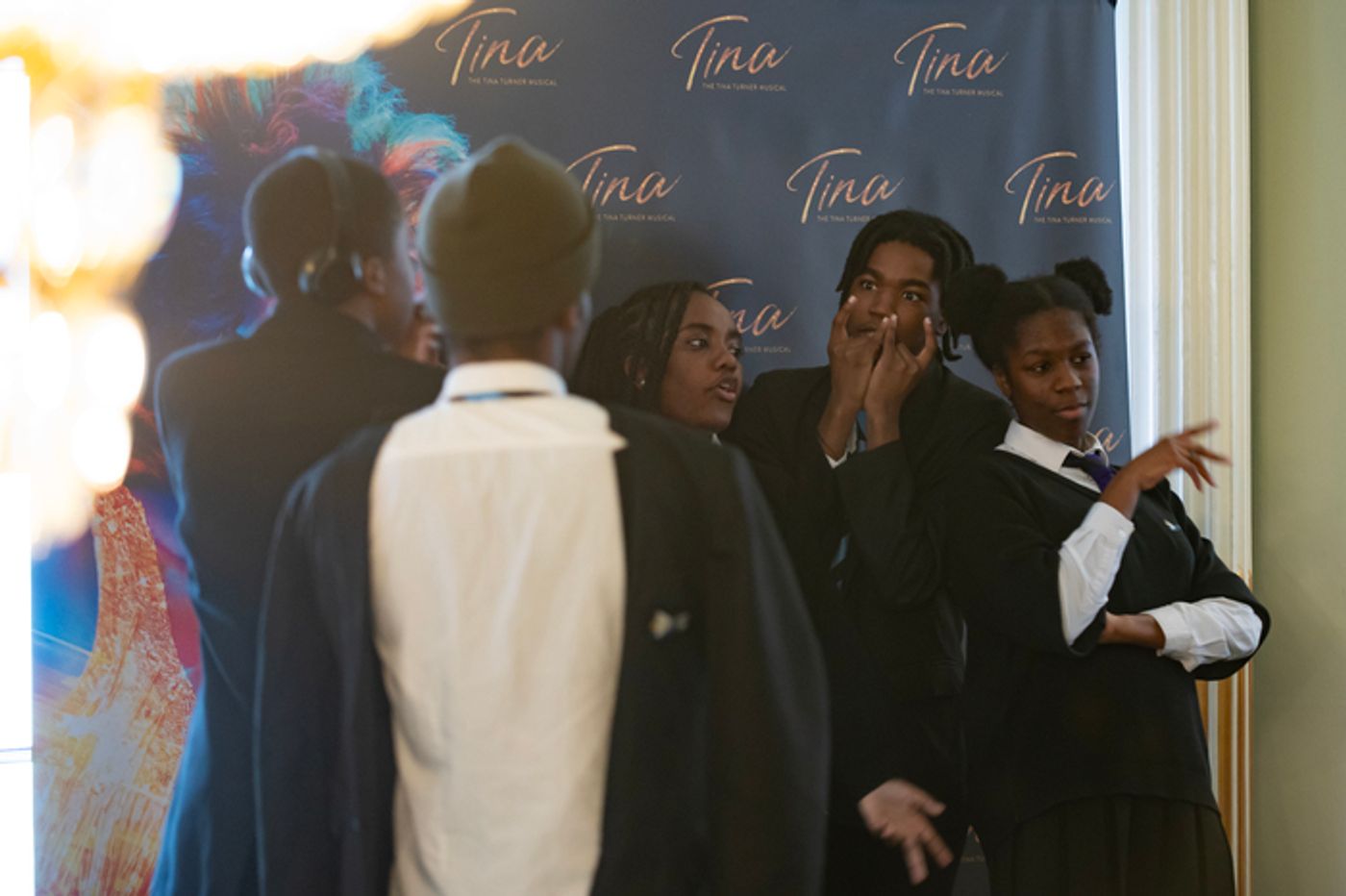 Photos: Students From 30 Schools Attend Workshop at TINA - The Tina Turner Musical  Image