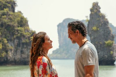 Brooke Shields and Benjamin Bratt Photo