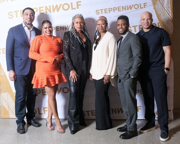 Harry Lennix, Ayanna Bria Bakari, Tamara Tunie and ensemble members Alana Arenas, Jon Photo
