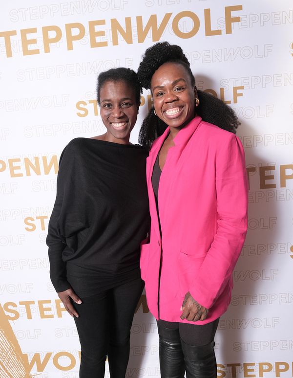 Awoye Timpo and Ngozi Anyanwu Photo
