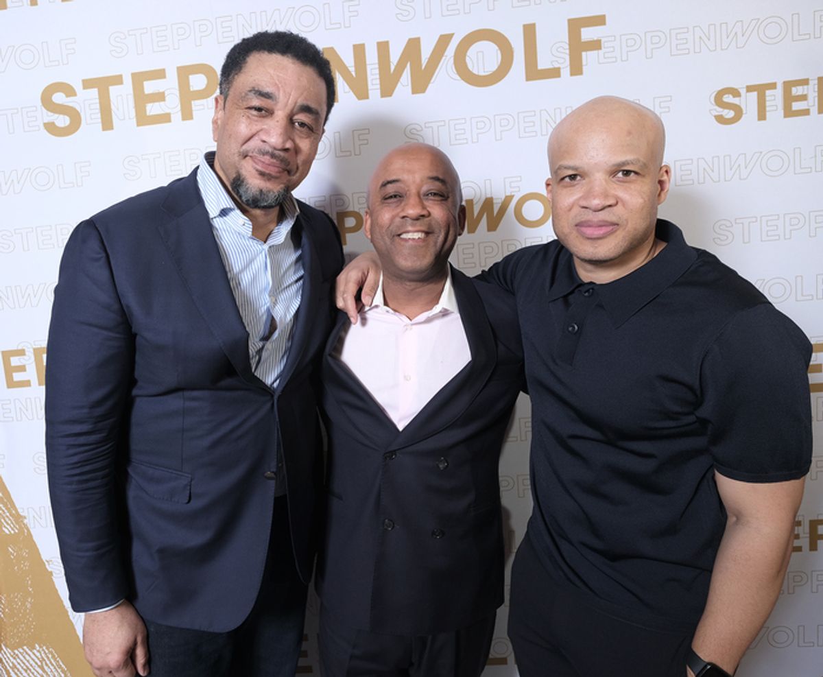 Harry Lennix, LeeLai Demoz and Glenn Davis at 