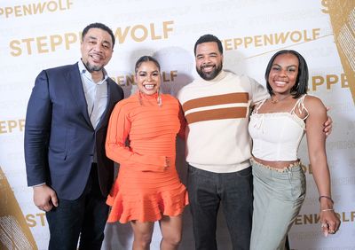 Harry Lennix, Ayanna Bria Bakari, Adisa Bakari and Saran Bakari Photo