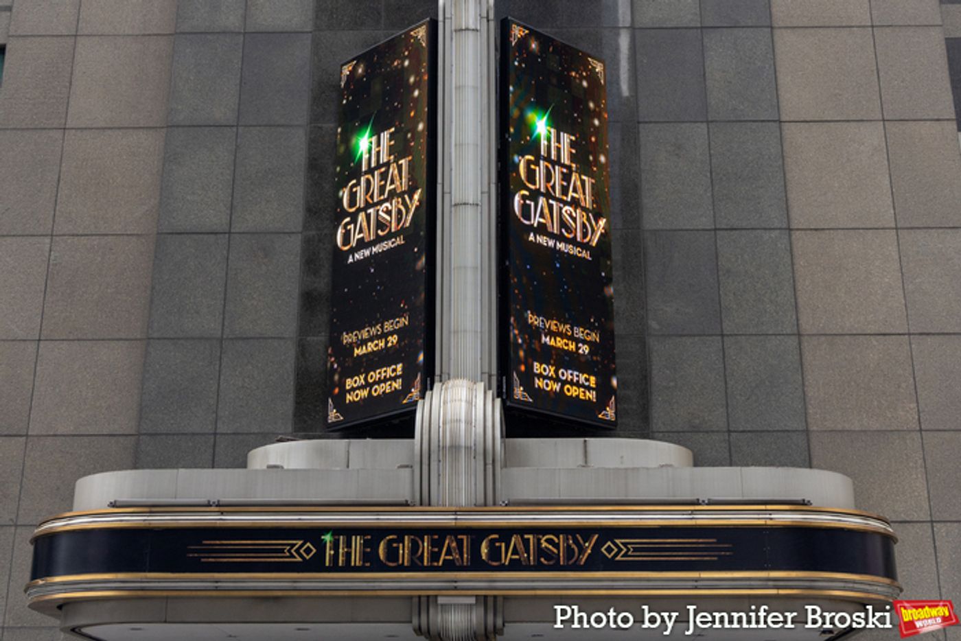 Up on the Marquee: THE GREAT GATSBY  Image