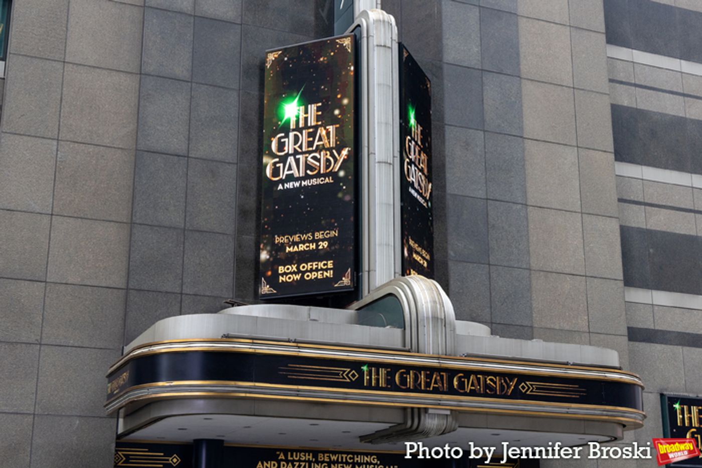 Up on the Marquee: THE GREAT GATSBY  Image